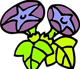 花朵 植物 圖案 矢量 AI_0099