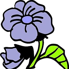 花朵 植物 圖案 矢量 AI_0094
