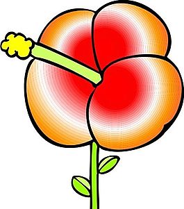 花朵 植物 圖案 矢量 AI_0072