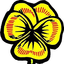 花朵 植物 圖案 矢量 AI_0069