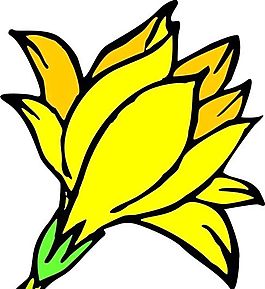 花朵 植物 圖案 矢量 AI_0064