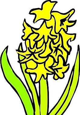 鮮花 植物 圖案 矢量 AI_0236