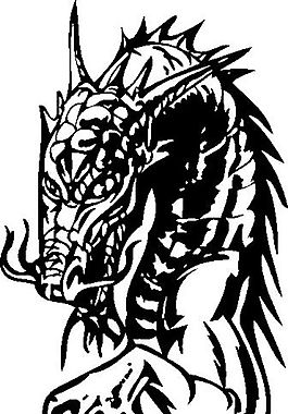 龍 傳說(shuō)動(dòng)物 矢量CDR_069