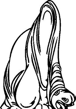 恐龍 傳說(shuō)動(dòng)物 矢量CDR_047