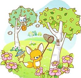 動(dòng)漫卡通 動(dòng)物漫畫 矢量素材 EPS_35