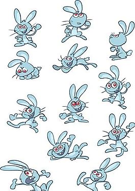 卡通兔子
