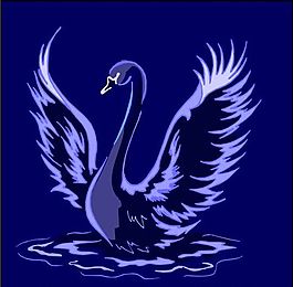 各種鳥類 鳥 動(dòng)物 矢量素材 EPS格式_1487