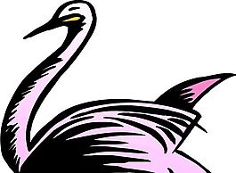 各種鳥類 鳥 動物 矢量素材 EPS格式_1474