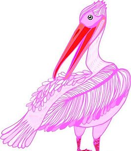 各種鳥類 鳥 動(dòng)物 矢量素材 EPS格式_1268