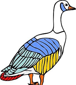 各種鳥(niǎo)類(lèi) 鳥(niǎo) 動(dòng)物 矢量素材 EPS格式_0954