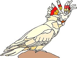 各種鳥類 鳥 動物 矢量素材 EPS格式_0535