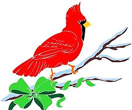 各種鳥類 鳥 動物 矢量素材 EPS格式_0512