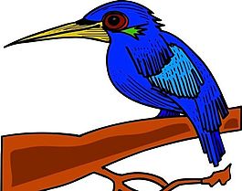 各種鳥類 鳥 動(dòng)物 矢量素材 EPS格式_0374