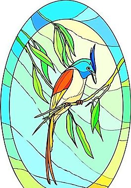 各種鳥類 鳥 動物 矢量素材 EPS格式_0351