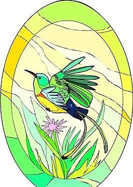 各種鳥類 鳥 動物 矢量素材 EPS格式_0322