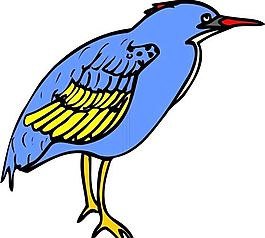 各種鳥(niǎo)類 鳥(niǎo) 動(dòng)物 矢量素材 EPS格式_0061