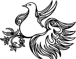 各種鳥類 鳥 動物 矢量素材 EPS格式_0023