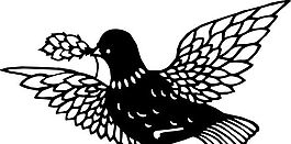 各種鳥類 鳥 動物 矢量素材 EPS格式_0021