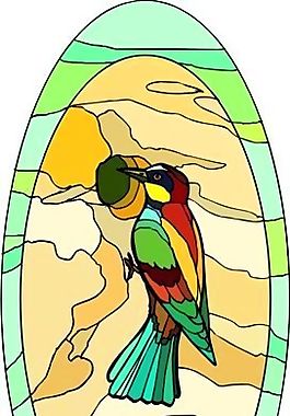 各種鳥類 鳥 動物 矢量素材 EPS格式_0002