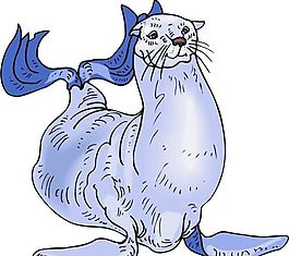 海洋動物 水生動物 矢量素材 EPS格式_0066
