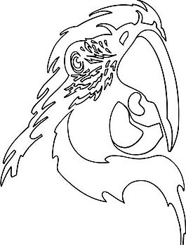 鳥類 動(dòng)物 矢量素材 eps格式_0016