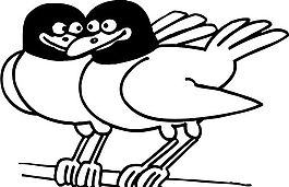 鳥類 動物 矢量素材 eps格式_0006