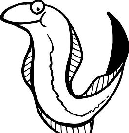 魚 水中動物 矢量素材 eps格式_0060
