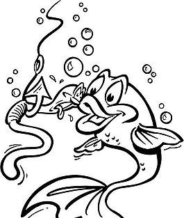 魚 水中動(dòng)物 矢量素材 eps格式_0054