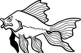 魚 水中動(dòng)物 矢量素材 eps格式_0030