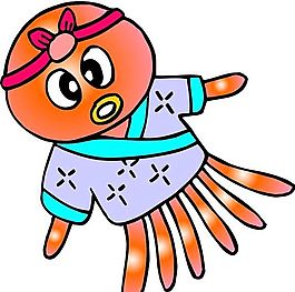 矢量擬人動物 AI格式_0194