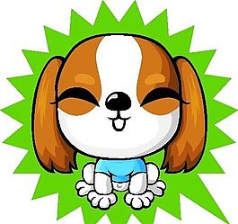 寵物狗 矢量動物 卡通動物 AI格式_0132
