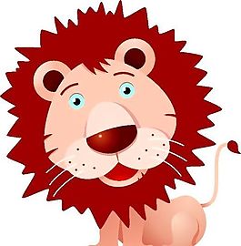 獅子 臺灣矢量動物素材 ai格式_033