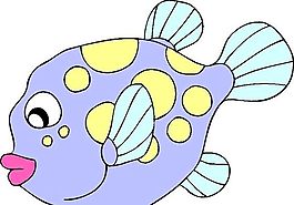 魚(yú) 海洋動(dòng)物 卡通動(dòng)物 日本矢量素材 ai格式_82