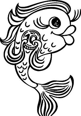 俄國矢量素材 矢量動(dòng)物 魚 ai格式_038