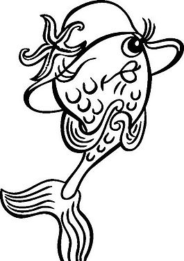 俄國矢量素材 矢量動(dòng)物 魚 ai格式_037