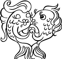 俄國矢量素材 矢量動(dòng)物 魚 ai格式_030