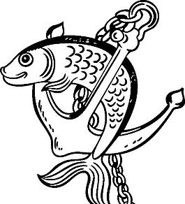 俄國矢量素材 矢量動(dòng)物 魚 ai格式_026