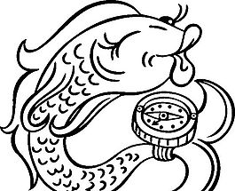 俄國矢量素材 矢量動(dòng)物 魚 ai格式_023
