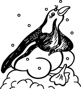 俄國(guó)矢量素材 矢量動(dòng)物 企鵝 ai格式_006