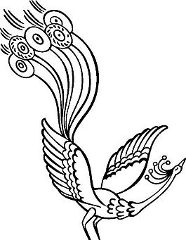 俄國(guó)矢量素材 矢量動(dòng)物 孔雀 ai格式_012