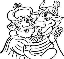 俄國(guó)矢量素材 矢量動(dòng)物 牛 ai格式_039
