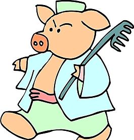 擬人動物 矢量 AI_0060