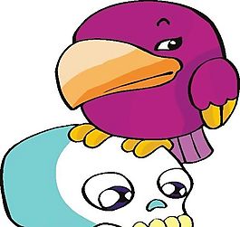 擬人動物 矢量 EPS_0019