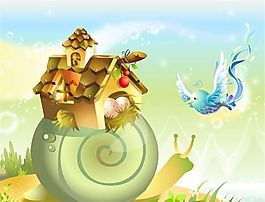 魔幻世界 卡通世界矢量素材 ai格式_35