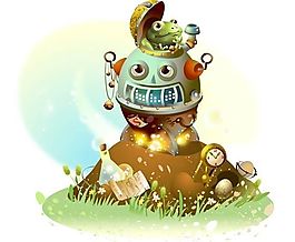 魔幻世界 卡通世界矢量素材 ai格式_29