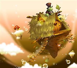 魔幻世界 卡通世界矢量素材 ai格式_18