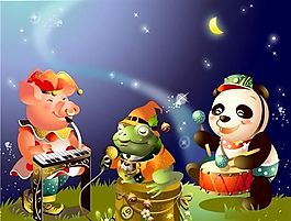 魔幻世界 卡通世界矢量素材 ai格式_13