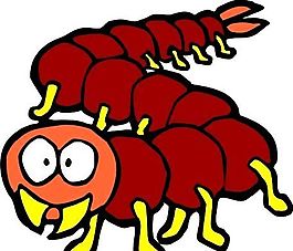昆蟲 動物 圖案 矢量 AI_0031