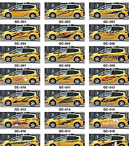 車貼 汽車貼花 CDR