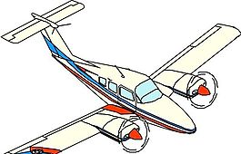 飛機 空中運輸 矢量素材 EPS格式_0115